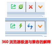 360瀏覽器速與兼容模式的解釋